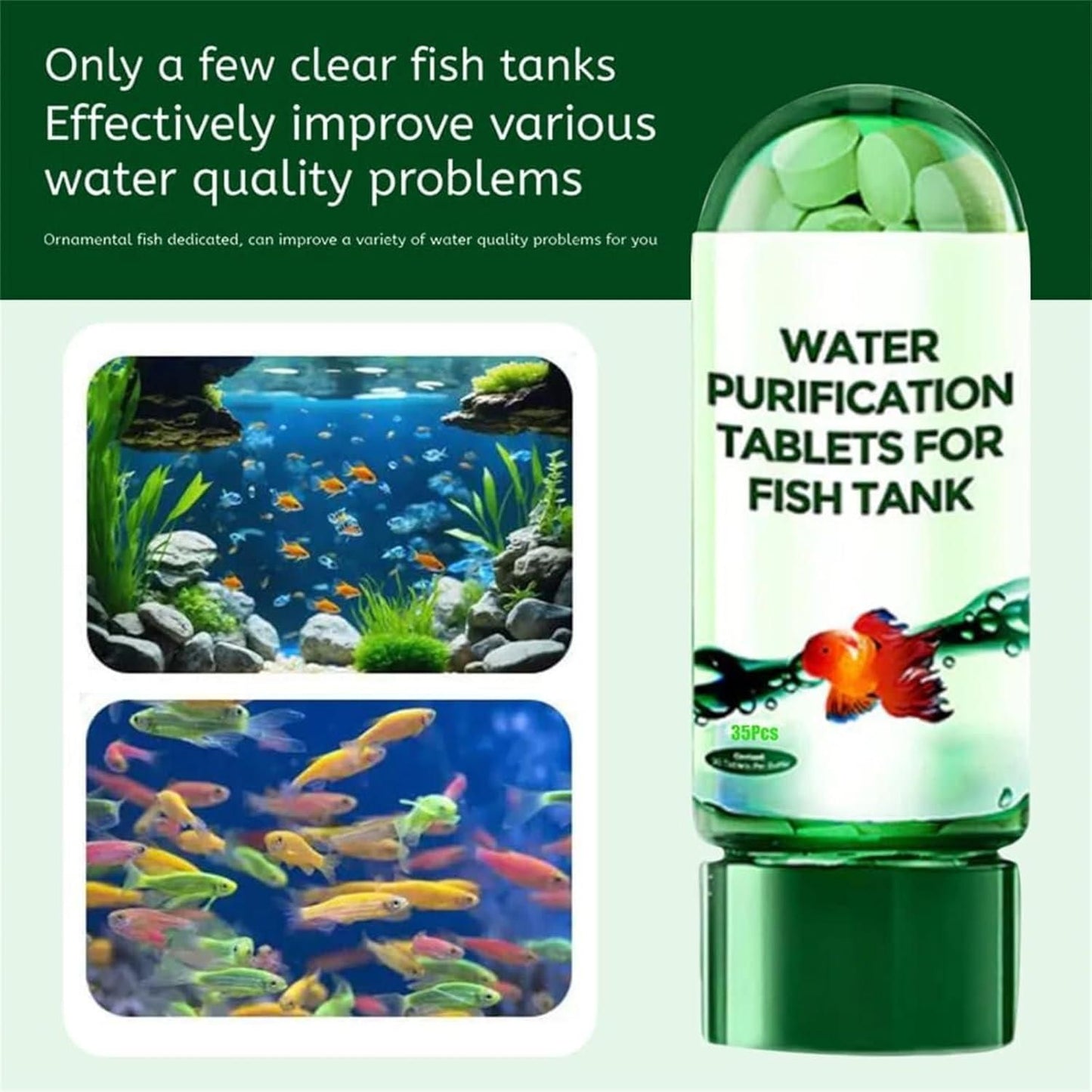 Fish Tank Water Purification Tablets