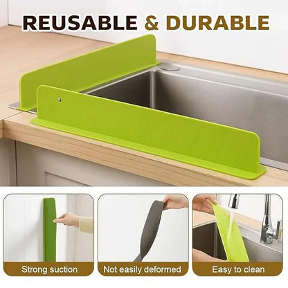 AquaShield™ Silicone Sink Water Splash Guard