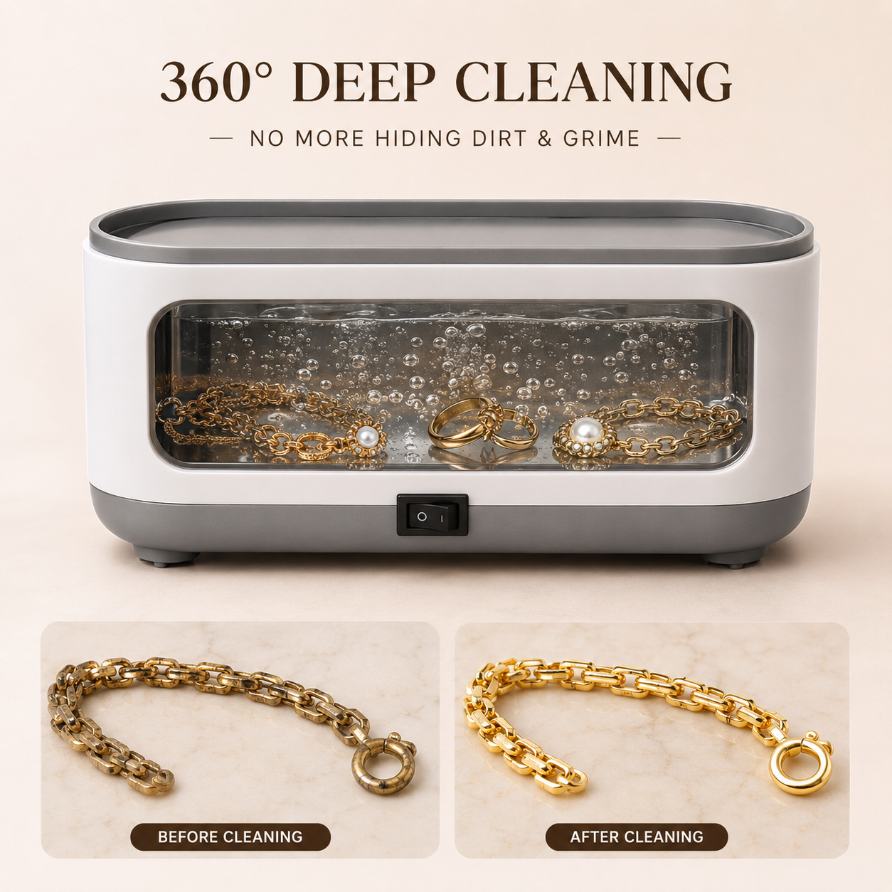 Cleanora™ Ultrasonic Cleaner