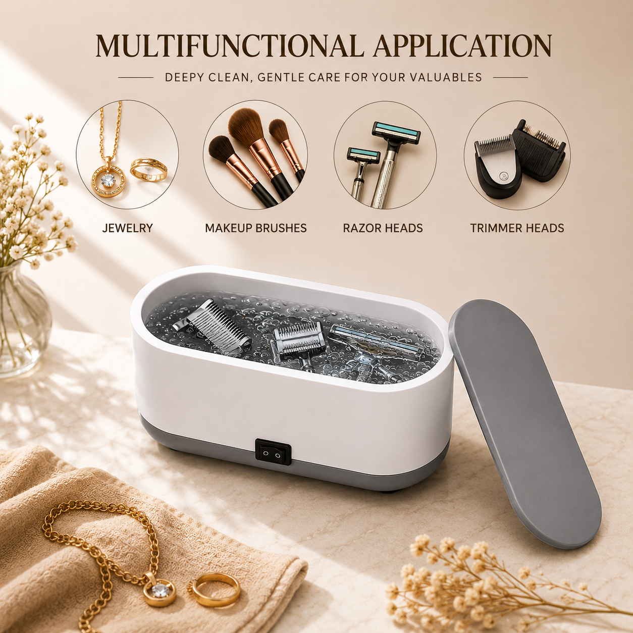 Cleanora™ Ultrasonic Cleaner